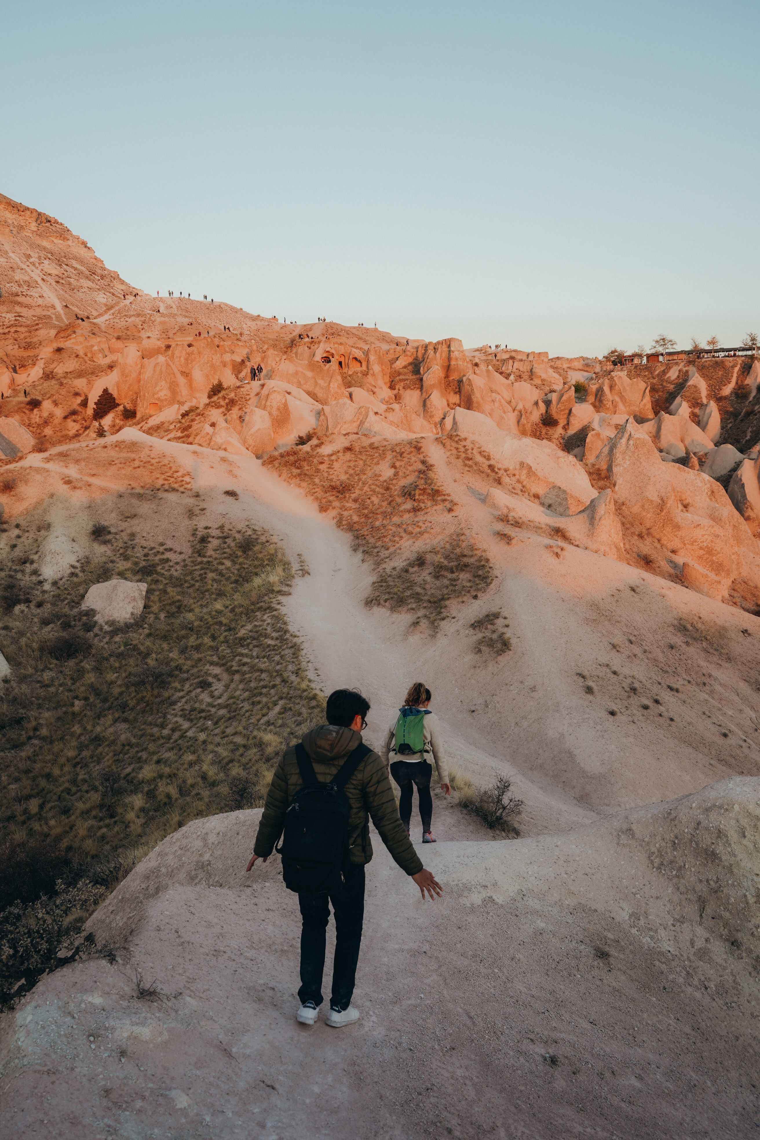 Hiking in Red and Rose Valley Cappadocia