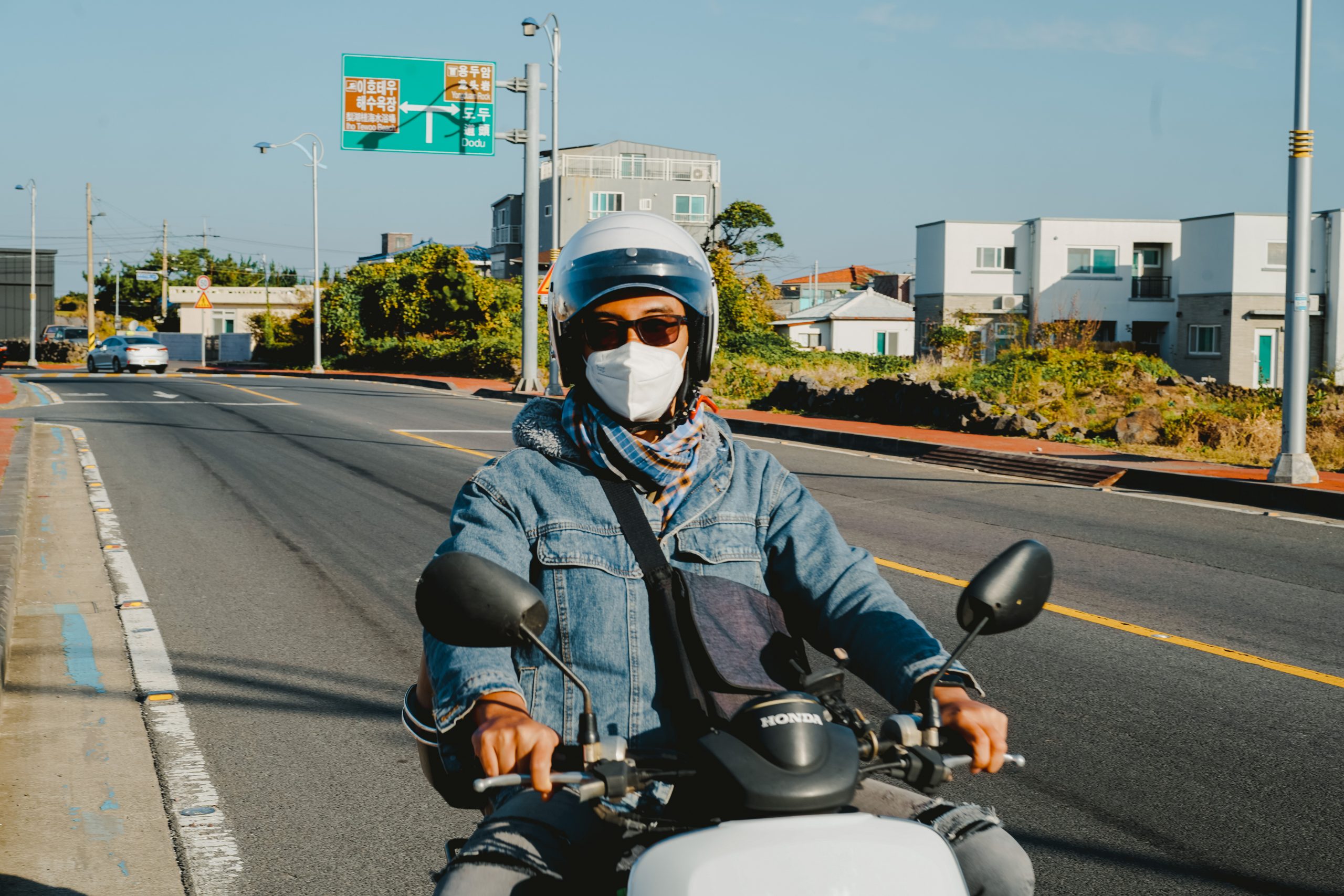 Roadtrip Jeju Scooter Motorcycle