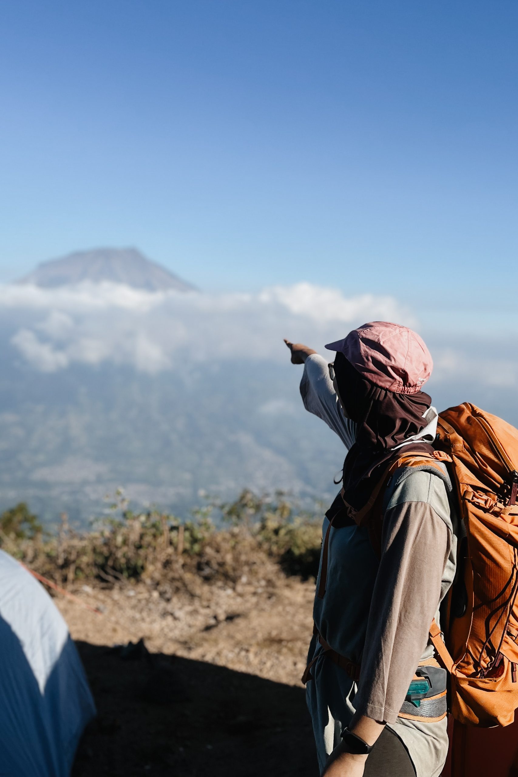 Mount Sindoro Hiking Experience, Gunung Sindoro, Jawa Tengah, Indonesia