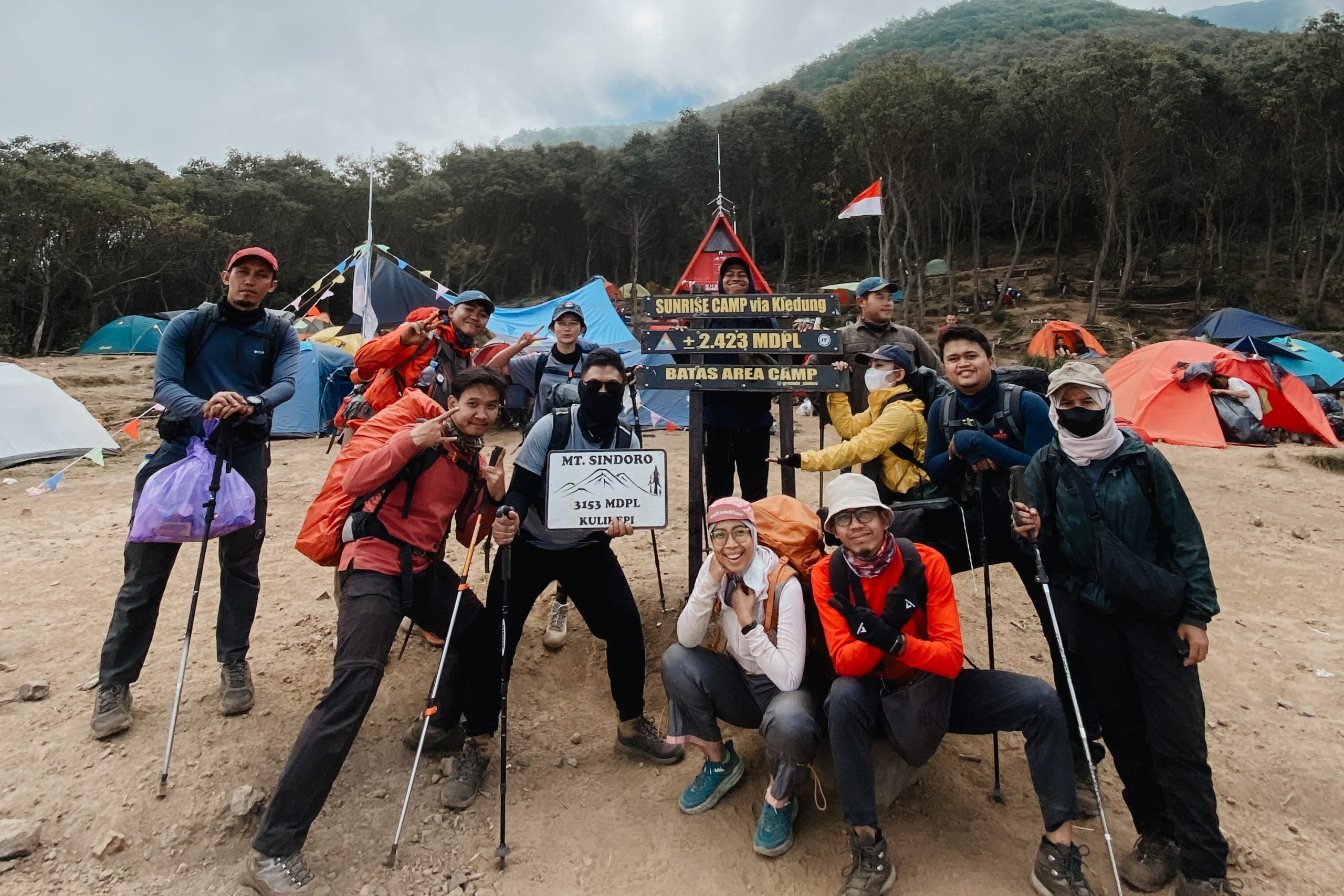 Mount Sindoro Hiking Experience, Gunung Sindoro, Jawa Tengah, Indonesia